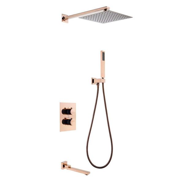 bathroom shower sets thermostatic set brass rose gold rainfall faucet wall mounted mixer with hand
bathroom shower sets thermostatic set brass rose gold rainfall faucet wall mounted mixer with hand