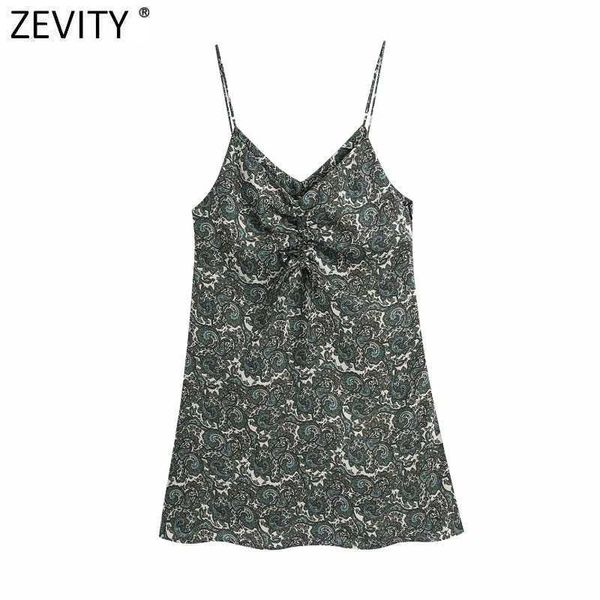 zevity women deep v neck drawstring cashew nut print sling mini dress chic femme spaghetti strap club party vestidos ds8112 210603, Black;gray
zevity women deep v neck drawstring cashew nut print sling mini dress chic femme spaghetti strap club party vestidos ds8112 210603, Black;gray