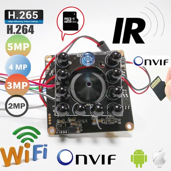 cameras camhi wifi h.265 h.264 wireless cctv ip camera sd card 5mp pcb board module pin hole lens & antenna&audio&940nm ir led ir-cut
cameras camhi wifi h.265 h.264 wireless cctv ip camera sd card 5mp pcb board module pin hole lens & antenna&audio&940nm ir led ir-cut