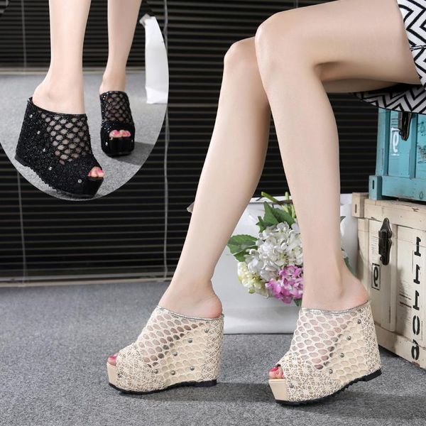 sandals women's 2021 summer thick bottom wedges platform open toe mesh slip on casual slides shoes woman, Black
sandals women's 2021 summer thick bottom wedges platform open toe mesh slip on casual slides shoes woman, Black