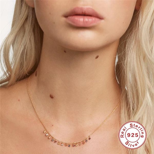 chains canner colorful zircon necklace for girls women trend 925 sterling silver choker with small star cross water drop pendant
chains canner colorful zircon necklace for girls women trend 925 sterling silver choker with small star cross water drop pendant