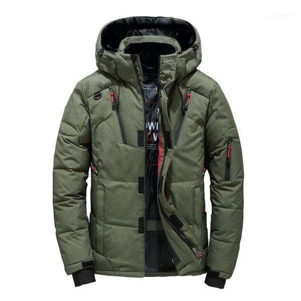 men's down & parkas mcikkny fashion winter warm jackets outwear casual thermal duck parka coats male hooded1, Black
men's down & parkas mcikkny fashion winter warm jackets outwear casual thermal duck parka coats male hooded1, Black