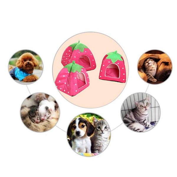 cute warm and sweet nest foldable pet house dog cat strawberry universal bed mats for dogs cats kennel pets accessories
cute warm and sweet nest foldable pet house dog cat strawberry universal bed mats for dogs cats kennel pets accessories