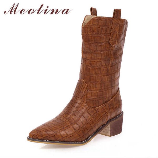 meotina winter ankle boots women boots fashion thick heels short boots slip on pointed toe shoes ladies fall yellow big size 43 210608, Black
meotina winter ankle boots women boots fashion thick heels short boots slip on pointed toe shoes ladies fall yellow big size 43 210608, Black