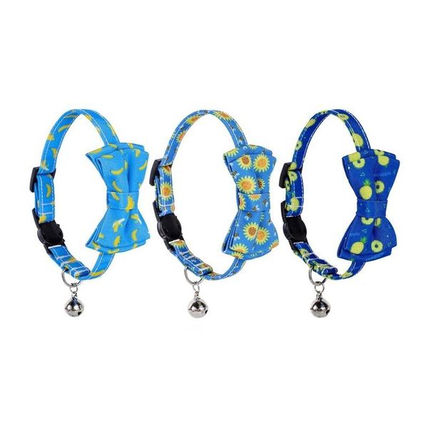 cat collars & leads spring and summer fruit plant printing bow collar pet necklace reflective soft
cat collars & leads spring and summer fruit plant printing bow collar pet necklace reflective soft