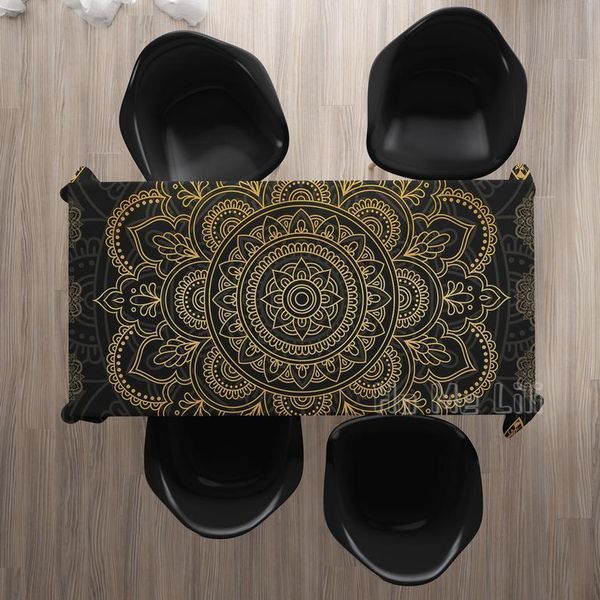 table cloth black and gold mandala tablecloth boho rectangle home decor
table cloth black and gold mandala tablecloth boho rectangle home decor