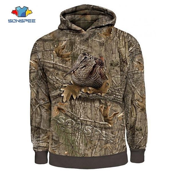 sonspee women fashion streetwear hooded sweatshirts long sleeve casual pullover men's hoody camo hunting animals bird 3d hoodies 201128, Black
sonspee women fashion streetwear hooded sweatshirts long sleeve casual pullover men's hoody camo hunting animals bird 3d hoodies 201128, Black