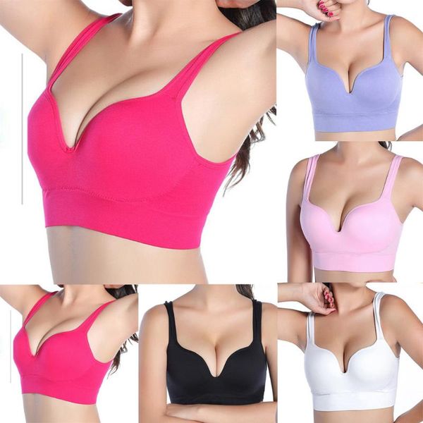 new fashion women sports bra gather vest wireless running fitness underwear fitness yoga bra running sports new 128, White;black
new fashion women sports bra gather vest wireless running fitness underwear fitness yoga bra running sports new 128, White;black