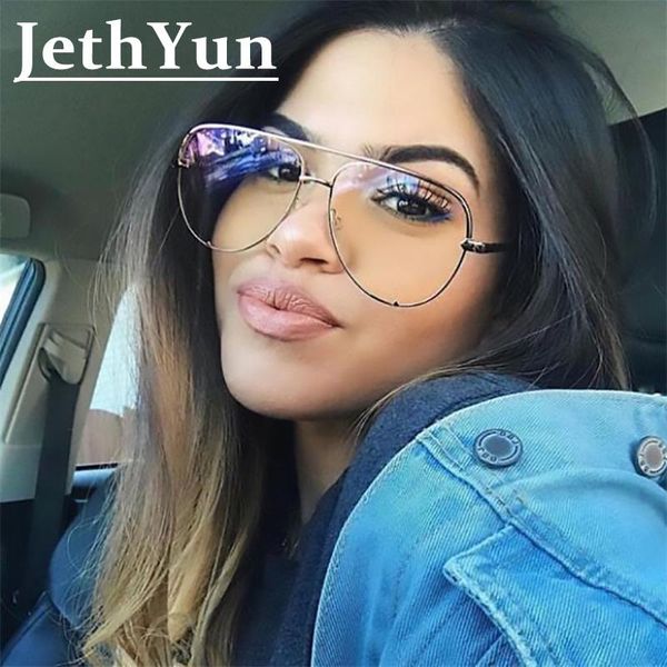 fashion sunglasses frames clear lens pilot glasses frame gold metal trendy eyeglasses women optical spectacles luxury eyewear, Black
fashion sunglasses frames clear lens pilot glasses frame gold metal trendy eyeglasses women optical spectacles luxury eyewear, Black