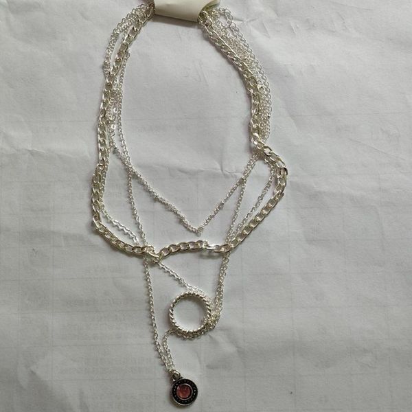 pendant necklaces 2021 bohemian style simple necklace fashion wild wreath crystal multilayer women's clothing factory wholesale, Silver
pendant necklaces 2021 bohemian style simple necklace fashion wild wreath crystal multilayer women's clothing factory wholesale, Silver