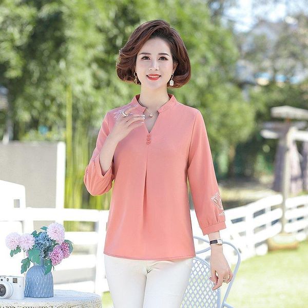 women's blouses & shirts embroidery t-shirts women summer pullover short sleeve v-neck casual loose plus size 5xl middle aged mother c, White
women's blouses & shirts embroidery t-shirts women summer pullover short sleeve v-neck casual loose plus size 5xl middle aged mother c, White