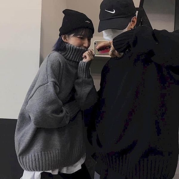 men's sweaters winter turtleneck couple sweater korean loose trend a ins hara juku lazy wind port thick style oversize, White;black
men's sweaters winter turtleneck couple sweater korean loose trend a ins hara juku lazy wind port thick style oversize, White;black