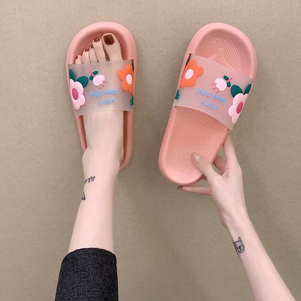 slippers 2021 women summer soft indoor home bathroom non-slip candy color flora slides, Black
slippers 2021 women summer soft indoor home bathroom non-slip candy color flora slides, Black