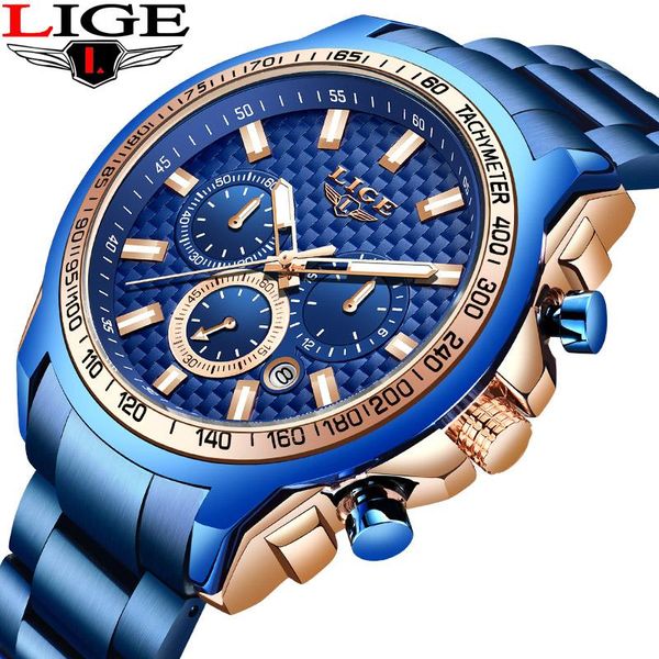 wristwatches lige watches mens large dial brand military sport men watch equipped with stainless steel waterproof luminous chronograph, Slivery;brown
wristwatches lige watches mens large dial brand military sport men watch equipped with stainless steel waterproof luminous chronograph, Slivery;brown
