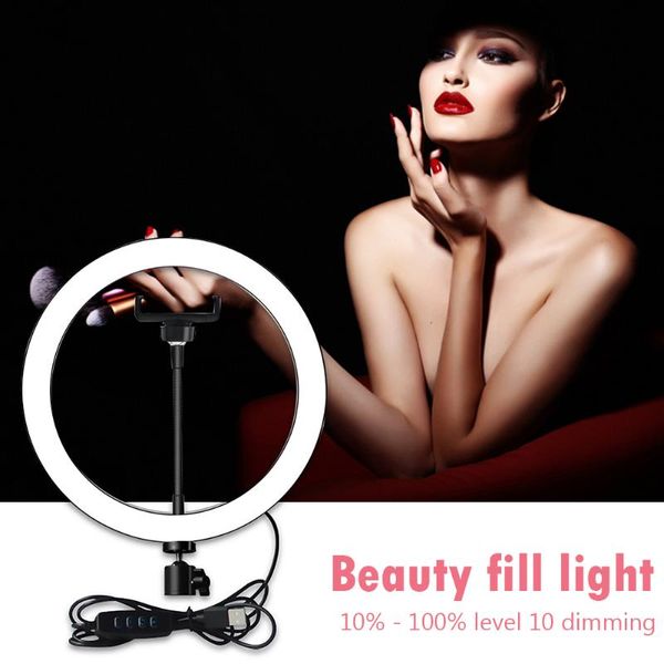flash heads delicate ring lamp video light dimmable led selfie usb pography with tripod high-quality live broadcast props
flash heads delicate ring lamp video light dimmable led selfie usb pography with tripod high-quality live broadcast props