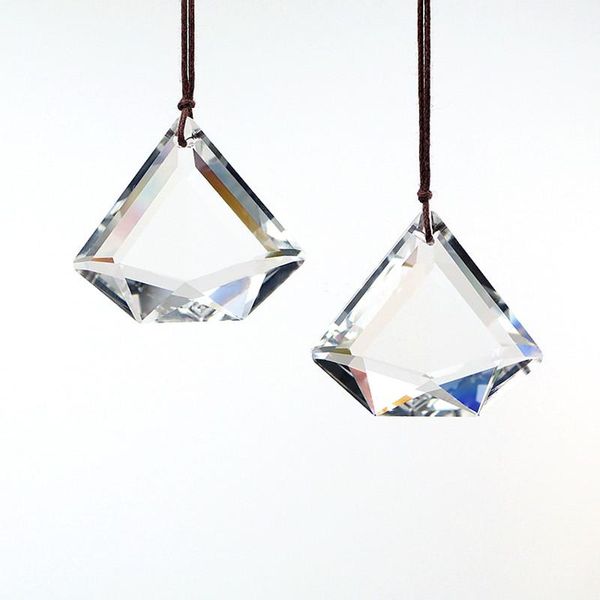 12pcs 48mm k9 shiny crystal diamond shape pendants crystal cut&faceted suncatcher ornament for wedding decoration
12pcs 48mm k9 shiny crystal diamond shape pendants crystal cut&faceted suncatcher ornament for wedding decoration