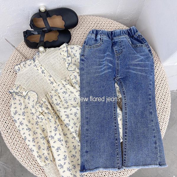 jeans toddler girls pants 2021 spring autumn baby fashion split boot cut korean denim trousers for girl, Blue
jeans toddler girls pants 2021 spring autumn baby fashion split boot cut korean denim trousers for girl, Blue