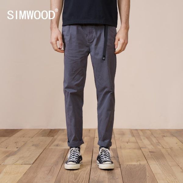 men's pants simwood 2021 spring loose tapered ankle-length men casual hip hop streetwear plus size trousers quality clothing, Black
men's pants simwood 2021 spring loose tapered ankle-length men casual hip hop streetwear plus size trousers quality clothing, Black