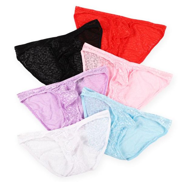 underpants men briefs lace male underwear lingerie comfortable ropa interior hombre panties, Black;white
underpants men briefs lace male underwear lingerie comfortable ropa interior hombre panties, Black;white