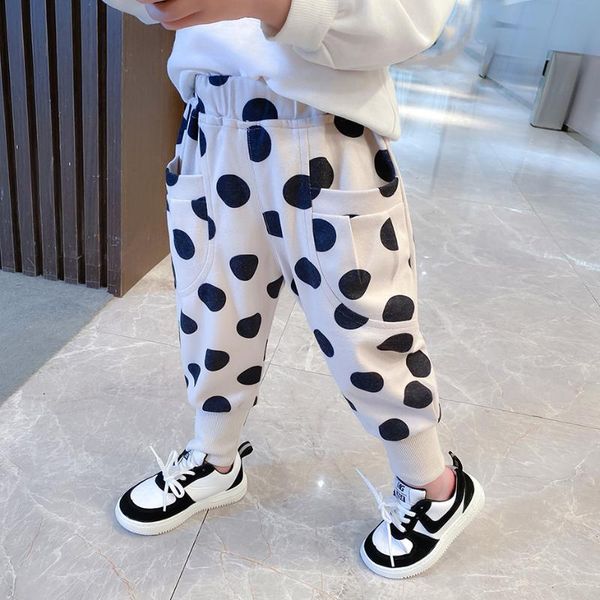 trousers pants for girls dot pattern girl children toddler spring autumn clothes, Blue
trousers pants for girls dot pattern girl children toddler spring autumn clothes, Blue