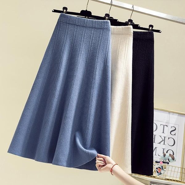 autumn winter loosely knitted female soft plied skirts high-to-line skirt y108 x4kc, Black
autumn winter loosely knitted female soft plied skirts high-to-line skirt y108 x4kc, Black