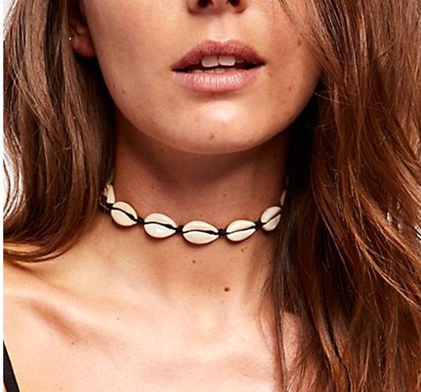 new cowrie shell necklace nature beach shell statement choker necklaces bohemia collar collier women fashion beach jewelry, Silver
new cowrie shell necklace nature beach shell statement choker necklaces bohemia collar collier women fashion beach jewelry, Silver
