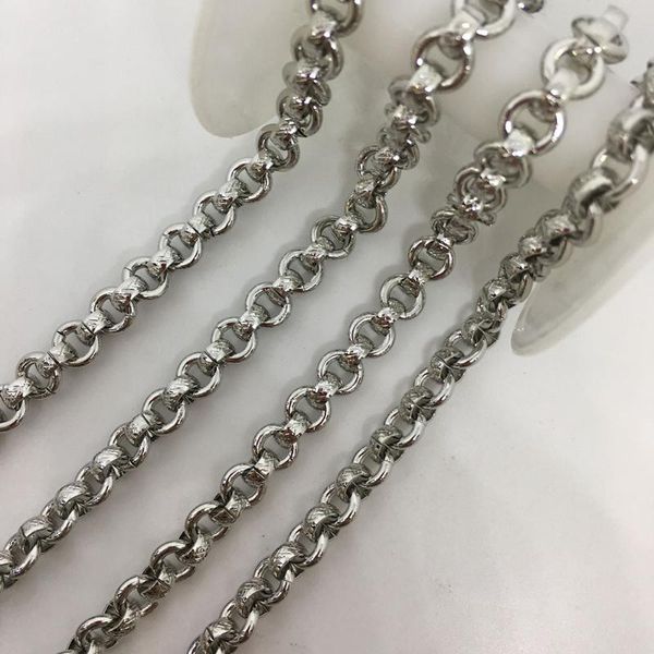 chains fashion 18k golded,nickeled,metal copper,handmade jewelry accessories,diy chain necklace,round charms, femme bracelet making, Silver
chains fashion 18k golded,nickeled,metal copper,handmade jewelry accessories,diy chain necklace,round charms, femme bracelet making, Silver