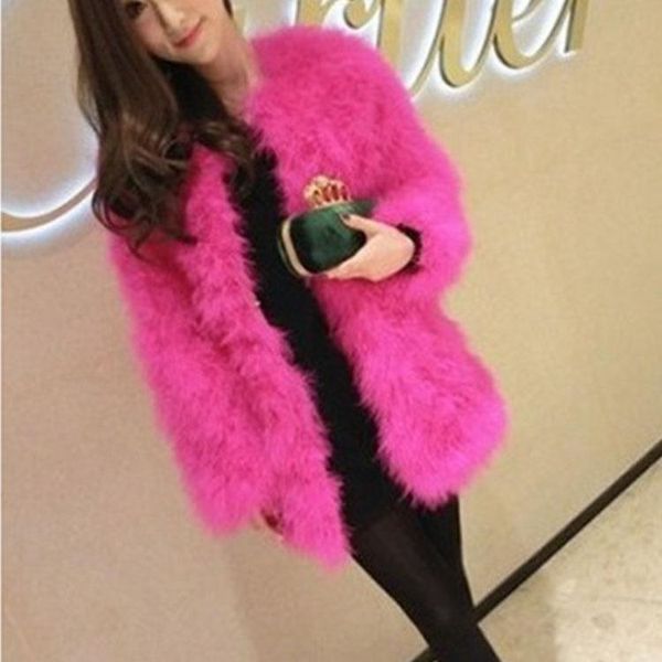 women's fur & faux imitation korean fashion coat women fluffy ostrich black winter white
women's fur & faux imitation korean fashion coat women fluffy ostrich black winter white