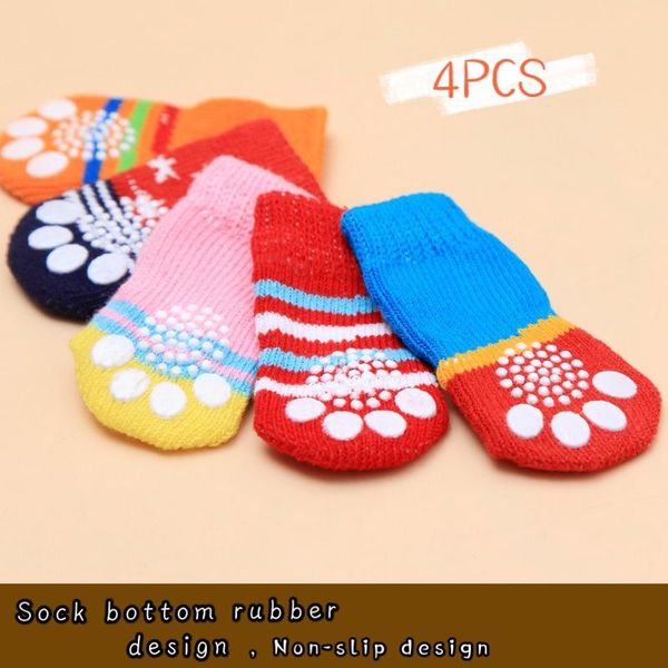 dog apparel soft pet cat socks 4pcs cute cartoon non-slip puppy kitten small accessories
dog apparel soft pet cat socks 4pcs cute cartoon non-slip puppy kitten small accessories