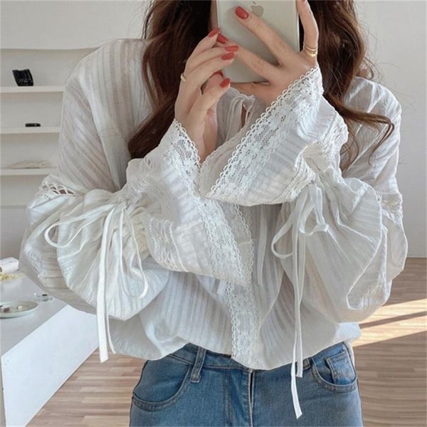 women's blouses & shirts alien kitty 2021 white sweet femme plus size ruffles gentle chic fashion all match elegance princess girls lo
women's blouses & shirts alien kitty 2021 white sweet femme plus size ruffles gentle chic fashion all match elegance princess girls lo