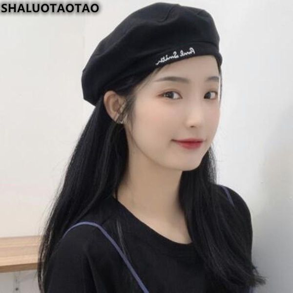 berets shaluotaotao girl female spring summer thin section breathable painter temperament grace military cap gorra2021, Blue;gray
berets shaluotaotao girl female spring summer thin section breathable painter temperament grace military cap gorra2021, Blue;gray