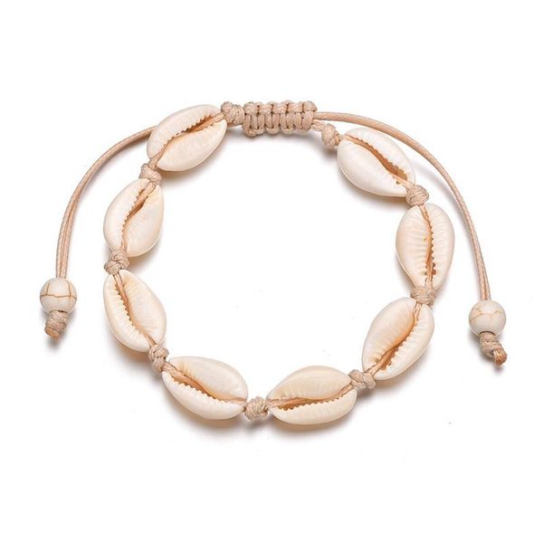 charm bracelets hiyong handmade natural seashell hand knit bracelet shells for women accessories beaded anklet gifts, Golden;silver
charm bracelets hiyong handmade natural seashell hand knit bracelet shells for women accessories beaded anklet gifts, Golden;silver