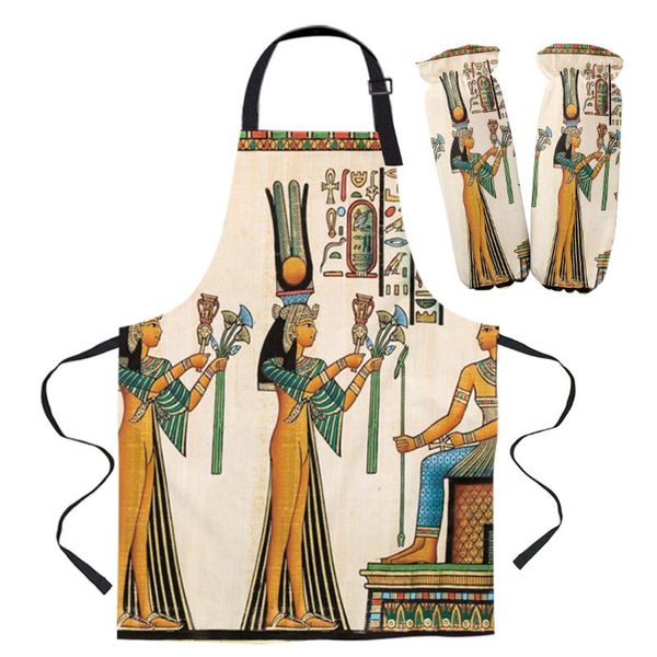 aprons daily cleaning apron set egypt woman mural culture chef waiter anti-oil kids cooking gardening work sleeve cover
aprons daily cleaning apron set egypt woman mural culture chef waiter anti-oil kids cooking gardening work sleeve cover