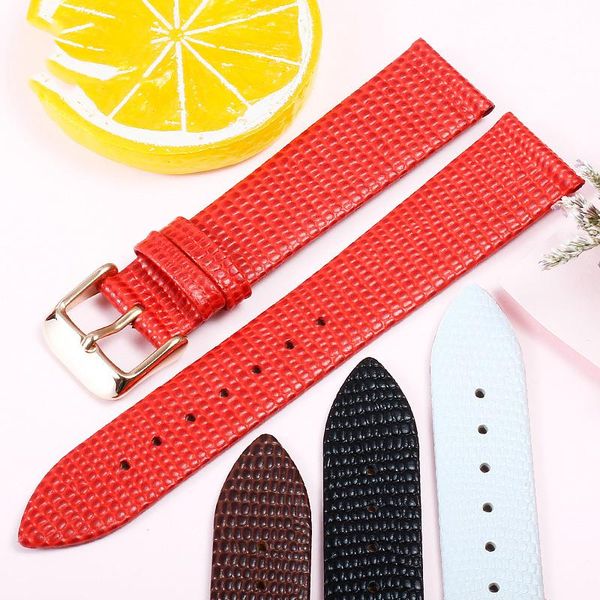 watch bands 18mm 20mm 22mm black fashion leather bracelet cowhide lizard grain watchband round wristwatches band strap, Black;brown
watch bands 18mm 20mm 22mm black fashion leather bracelet cowhide lizard grain watchband round wristwatches band strap, Black;brown