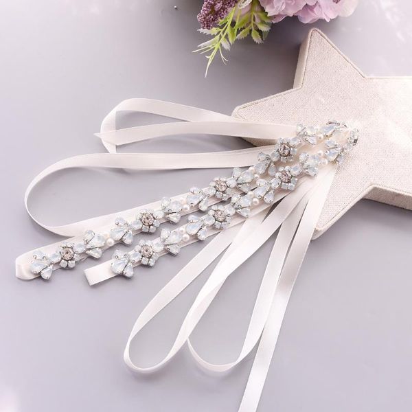 wedding sashes zms455 milk rhinestone pearl bride belt woman party prom dress accessories retro sash bridesmaid decoration, White
wedding sashes zms455 milk rhinestone pearl bride belt woman party prom dress accessories retro sash bridesmaid decoration, White