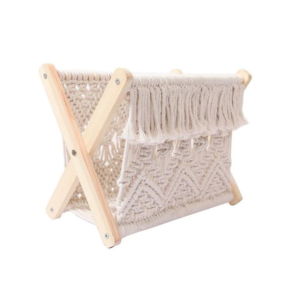 storage baskets 2021 nordic cotton woven basket boho macrame magazine rack deskbook shelf
storage baskets 2021 nordic cotton woven basket boho macrame magazine rack deskbook shelf