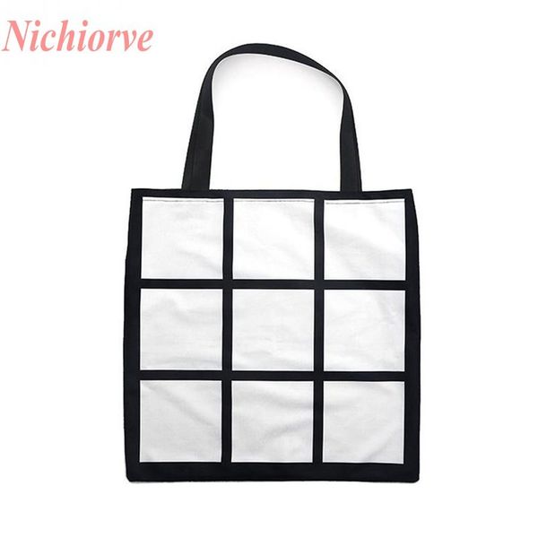 sublimation grid tote bag blank white diy heat transfer shopping bag 9 panels cloth frabic reusable storage gift bag handbag
sublimation grid tote bag blank white diy heat transfer shopping bag 9 panels cloth frabic reusable storage gift bag handbag