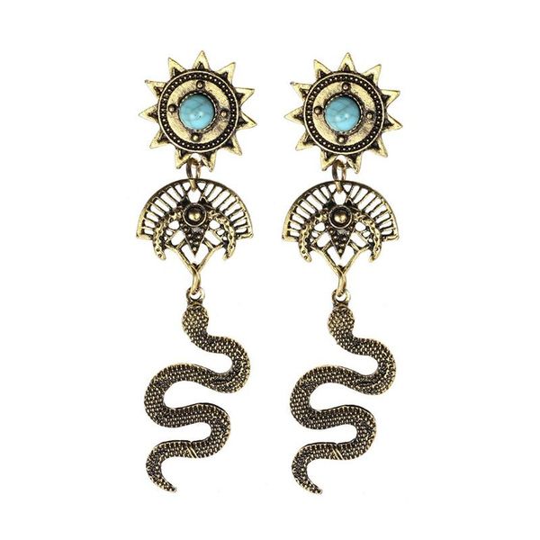 dangle & chandelier earrings for women personality creative snake exaggerated totem pharaoh retro charm, Silver
dangle & chandelier earrings for women personality creative snake exaggerated totem pharaoh retro charm, Silver