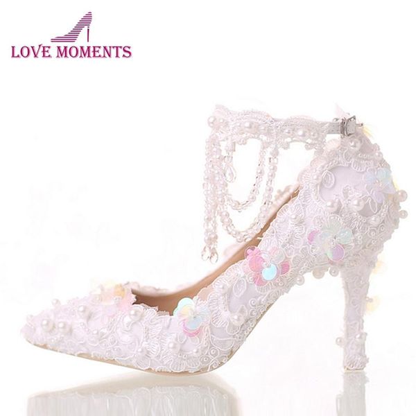 beautiful white bride shoes lace platform formal dress shoes with ankle straps glitter sequins party prom pumps pointed toe, Black
beautiful white bride shoes lace platform formal dress shoes with ankle straps glitter sequins party prom pumps pointed toe, Black
