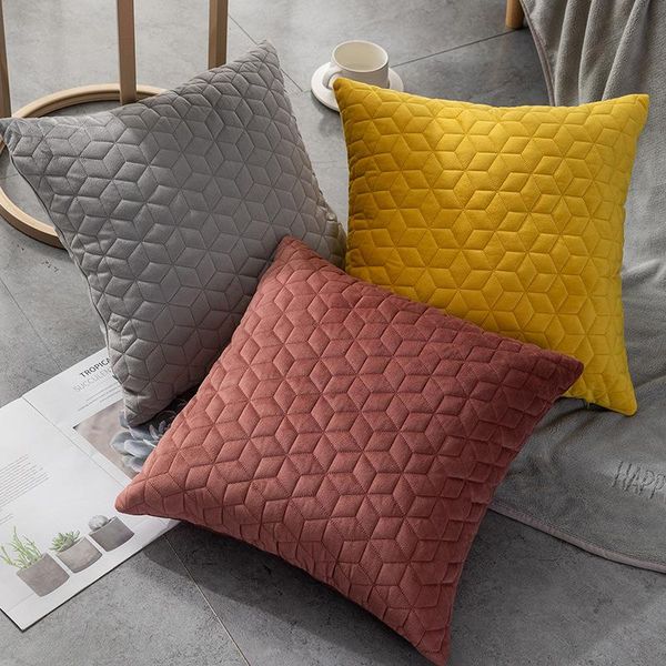 cushion/decorative pillow nordic cross-border home decor pillowcase hexagonal lattice cases velvet solid color sofa bed throw cushion cover
cushion/decorative pillow nordic cross-border home decor pillowcase hexagonal lattice cases velvet solid color sofa bed throw cushion cover