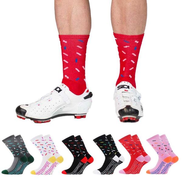 sports socks professional cycling men women road bicycle outdoor brand racing bike compression knee-high sock, Black
sports socks professional cycling men women road bicycle outdoor brand racing bike compression knee-high sock, Black