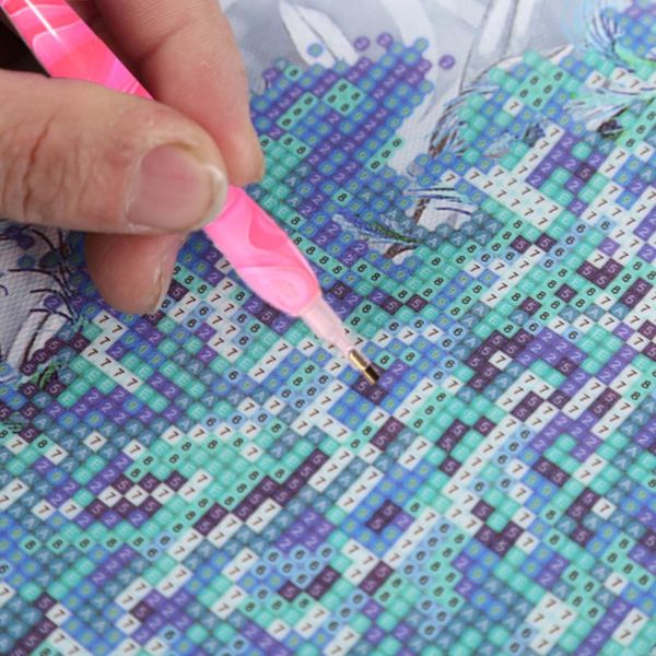 rhinestone picker tools diy diamond painting pen handicrafts embroidery pictures point drill pen christmas girl gift, Black
rhinestone picker tools diy diamond painting pen handicrafts embroidery pictures point drill pen christmas girl gift, Black