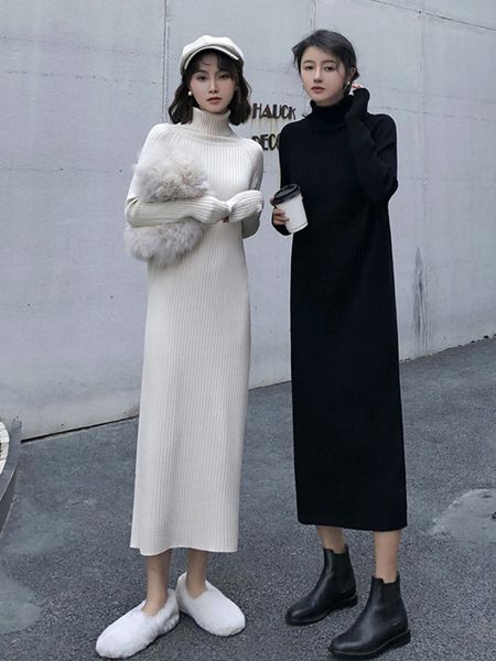 new 2021 turtleneck women knit straight autumn winter thick warm midi ribbed knitted es 5yq6, Black;gray
new 2021 turtleneck women knit straight autumn winter thick warm midi ribbed knitted es 5yq6, Black;gray