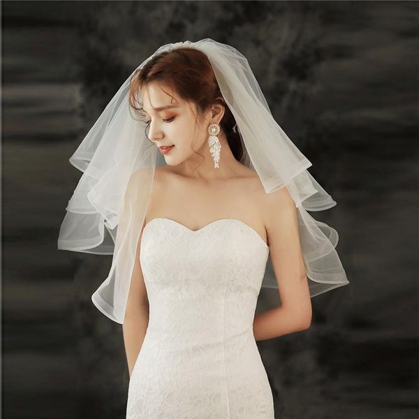 bridal veils the bride's veil south korean style short double-layer red po props parent-child headwear white, Black
bridal veils the bride's veil south korean style short double-layer red po props parent-child headwear white, Black