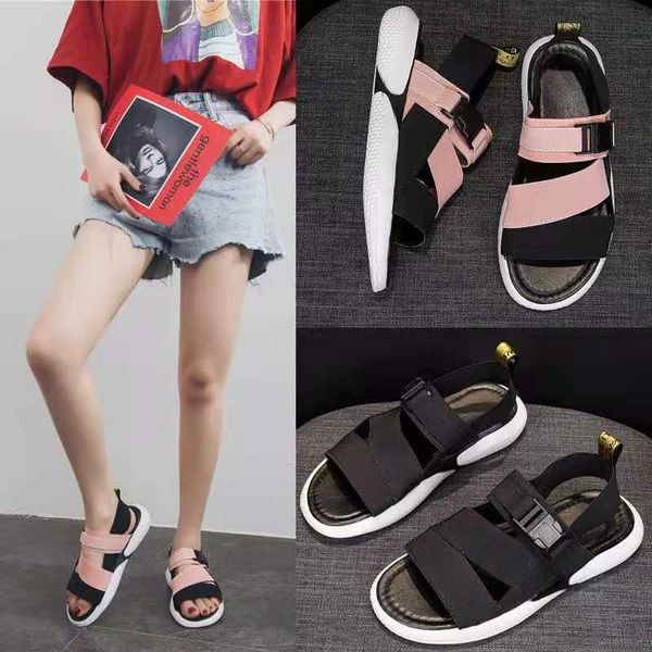 sandals fashion women's sports summer beach t-buckle platform shoes with high heels 2021 casual open toe female slippers, Black
sandals fashion women's sports summer beach t-buckle platform shoes with high heels 2021 casual open toe female slippers, Black
