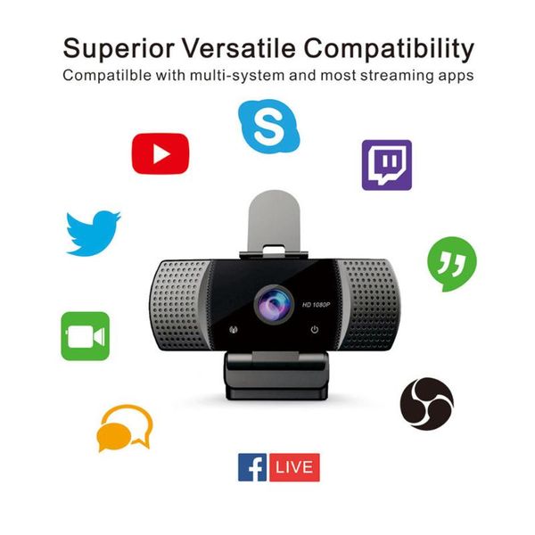 1080p full hd usb webcam with microphone driver-lapnotebook computer web camera for live broadcast video calling confer
1080p full hd usb webcam with microphone driver-lapnotebook computer web camera for live broadcast video calling confer