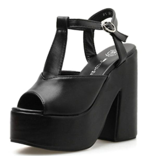 ribetrini for dropship ladies solid buckle open toe platform high heel shoes women sandals design sandals, Black
ribetrini for dropship ladies solid buckle open toe platform high heel shoes women sandals design sandals, Black
