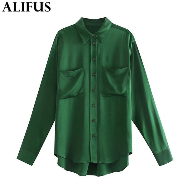 fashion women's shirt 2021 autumn solid pocket casual turn-down collar shirts blouses loose ladies long sleeve blusas, White
fashion women's shirt 2021 autumn solid pocket casual turn-down collar shirts blouses loose ladies long sleeve blusas, White