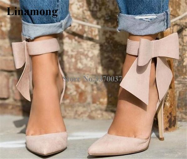 dress shoes women elegant fashion pointed toe suede leather thin heel bowtie pumps ankle wrap high heels formal party, Black
dress shoes women elegant fashion pointed toe suede leather thin heel bowtie pumps ankle wrap high heels formal party, Black