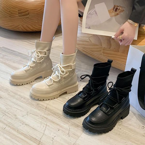 boots women 2021 lace up wedge shoes luxury designer round toe rock ladies fashion autumn lolita rubber med stockings solid, Black
boots women 2021 lace up wedge shoes luxury designer round toe rock ladies fashion autumn lolita rubber med stockings solid, Black